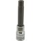 Dynamic Tools 1/2" Drive SAE Hex Head, 7/16" Long Bit, Chrome Finish Socket D013464 - alternate 1